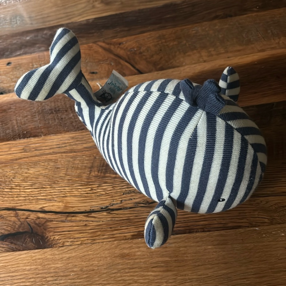 Jellycat rattle whale plush stuffie stuffed animal infant